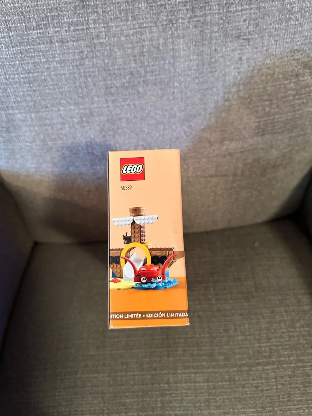 LEGO Pirate Ship Playground Set - Brown, Yellow & Green
